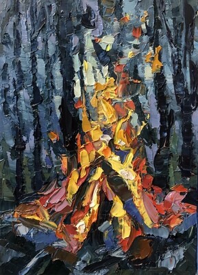 Winter Campfire