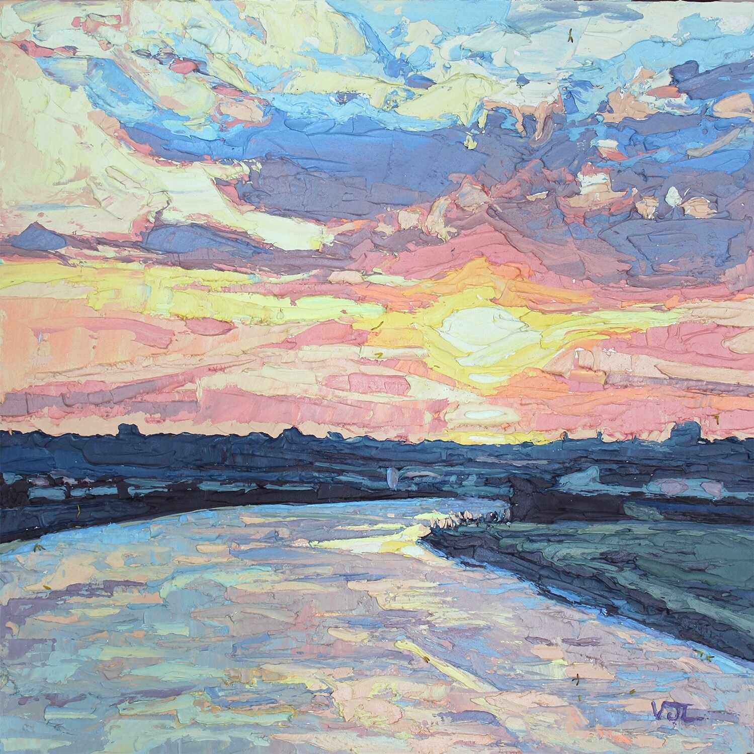 Missouri River Sunset