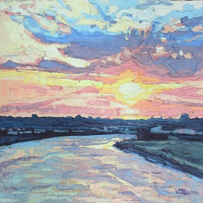 Missouri River Sunset
