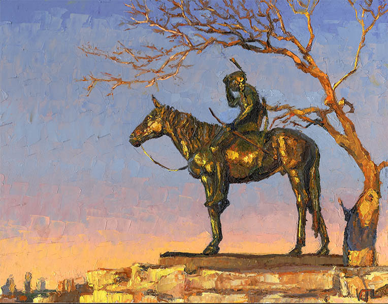 Scout At Dusk