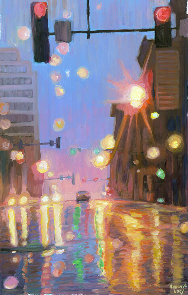 City At Dawn
