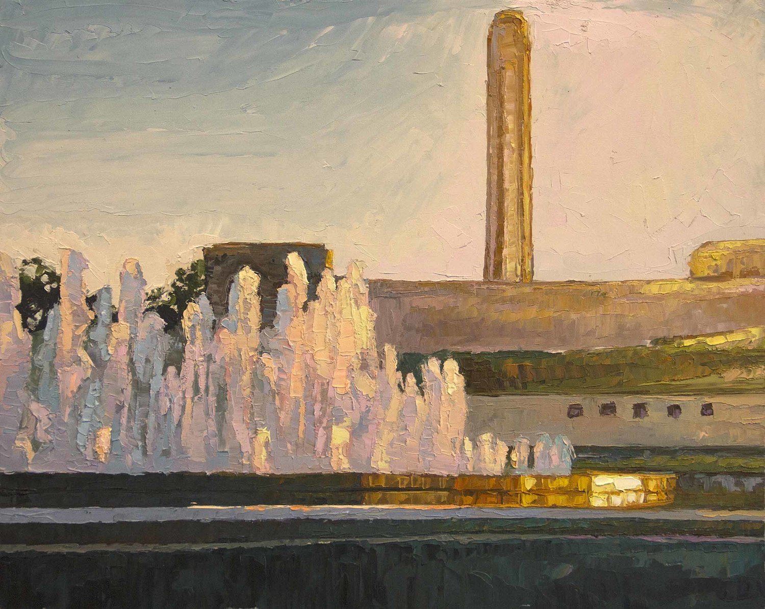 Liberty Memorial with Fountain