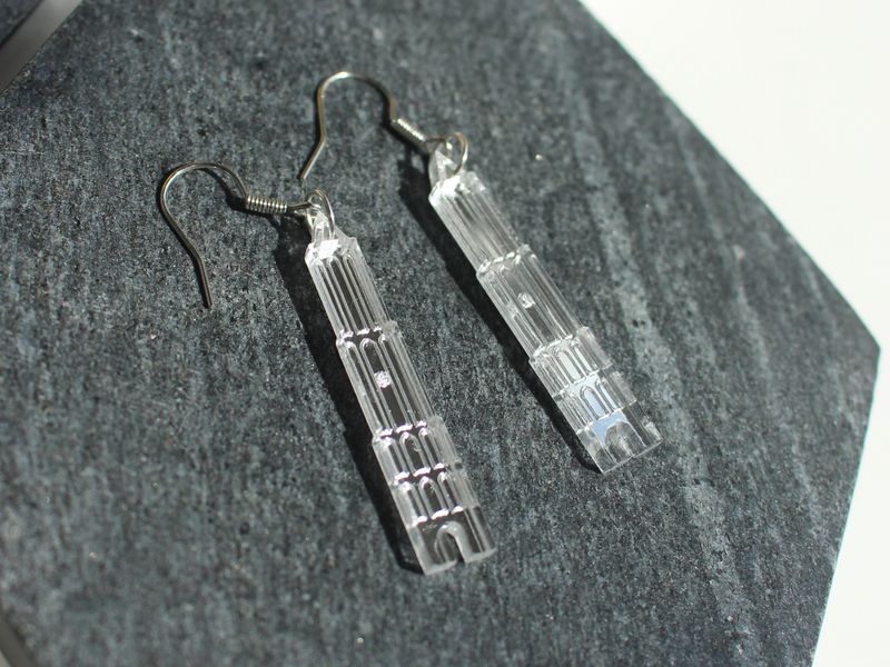Oorbellen Domtoren Zilver