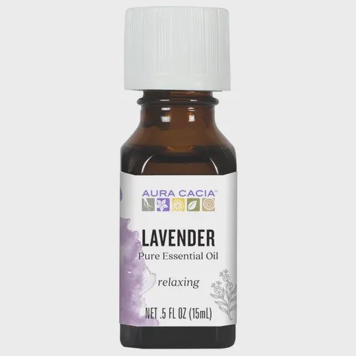 Aura Cacia Lavender Essential Oil 0.5oz