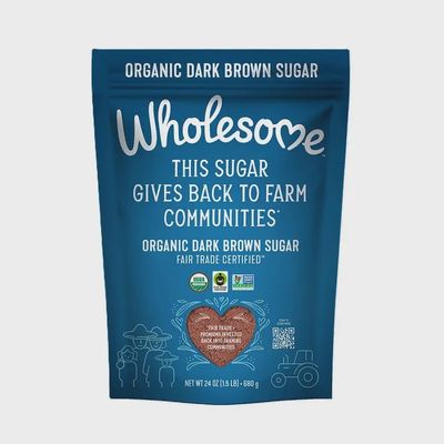 WHOLESOME SWEETENERS ORGANIC SUGAR DARK BROWN SUGAR 24 OZ