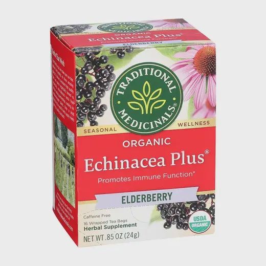 TRADITIONAL MEDICINALS ECHINACEA PLUS ELDERBERRY