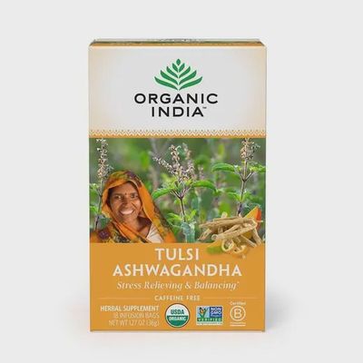 ORGANIC INDIA TULSI ASHWAGANDHA TEA 18 BAG