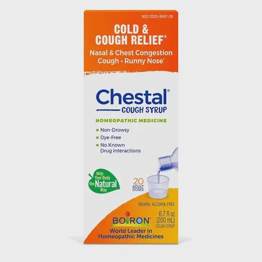 BORION CHESTAL COLD &amp; COUGH SYRUP 6.7 OZ