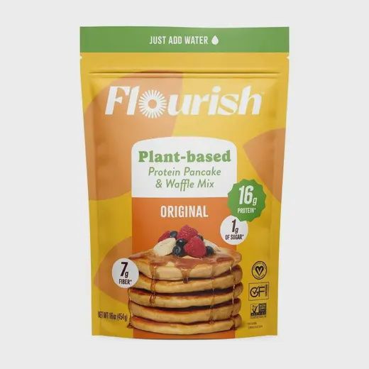FLOURISH PLANT BASED ORIGINAL PANCAKE MIX 16 OZ