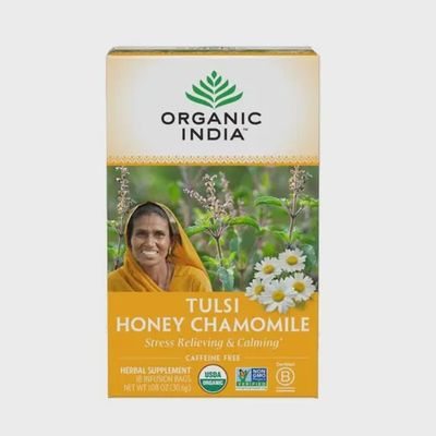 ORGANIC INDIA TULSI HONEY CHAMOMILE TEA 18 BAGS