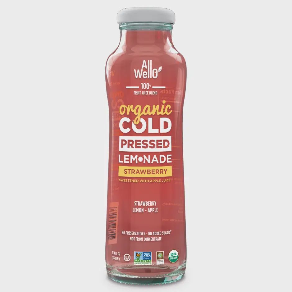 ORGANIC COLD-PRESSED STRAWBERRY LEMONADE