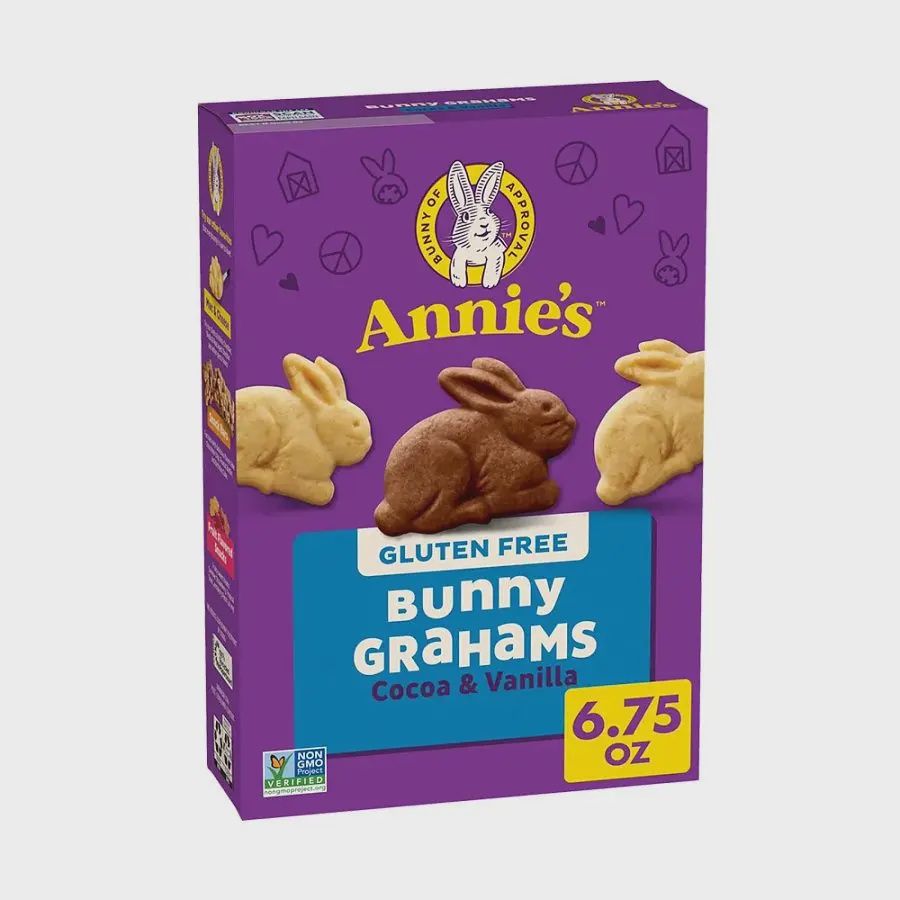Annie's Gluten Free Cocoa Vanilla Bunny Grahams