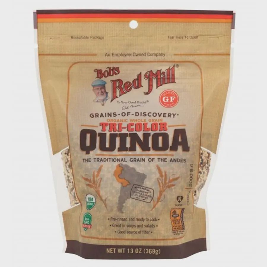 BOB'S RED MILL ORGANIC TRI-COLOR QUINOA GRAIN 13 OZ