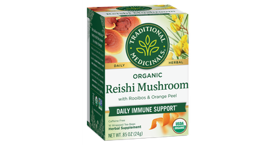 TRADITIONAL MEDICINALS REISHI MUSHROOM WITH ROOIBOS TEA 16 CT