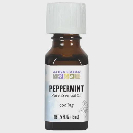 Aura Cacia Peppermint Essential Oil 0.5oz