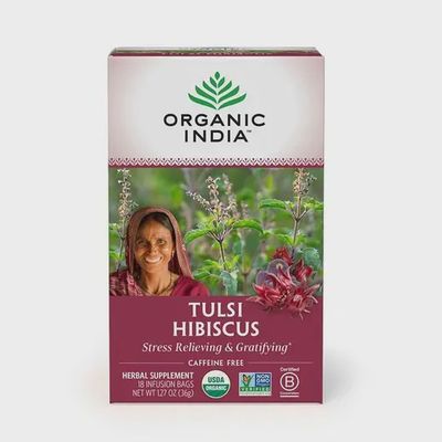 ORGANIC INDIA TULSI HIBISCUS TEA 18 BAGS