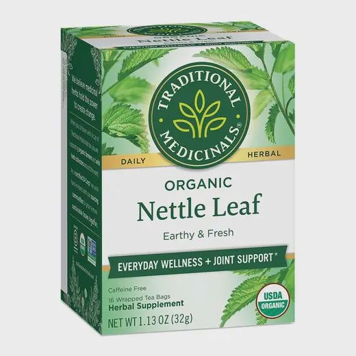 TRADITIONAL MEDICINALS ORGANIC NETTLE LEAF TEA 16 CT