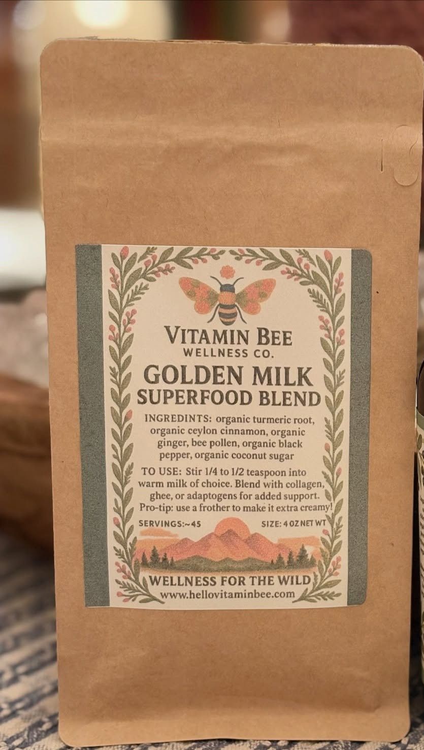 VITAMIN BEE WELLNESS CO. GOLDEN MILK SUPERFOOD BLEND