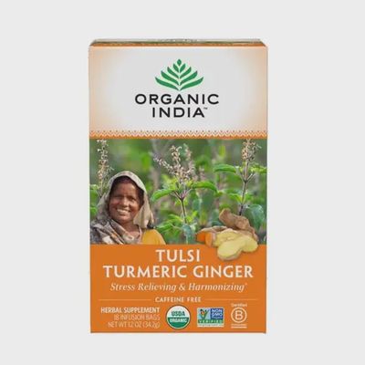 ORGANIC INDIA TULSI TUMERIC GINGER TEA 18 BAGS