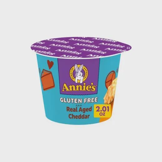 ANNIE'S GLUTEN FREE CHEDDAR MAC &amp; CHEESE 2.01 OZ