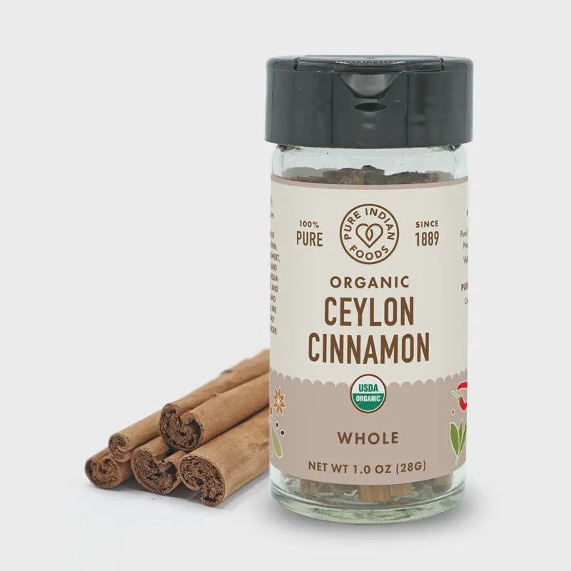 PURE INDIAN FOODS ORGANIC CEYLON CINNAMON
