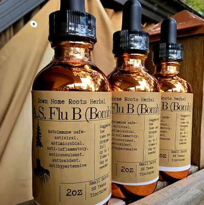 DOWN HOME ROOTS FLU B (BOMB) TINCTURE