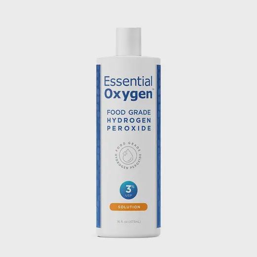 ESSENTIAL OXYGEN 3% FOOD GRADE HYDROGEN PEROXIDE 16 OZ