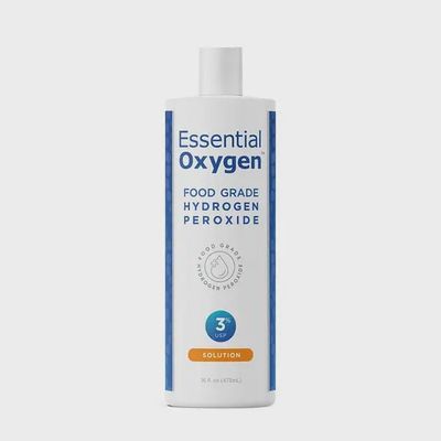 ESSENTIAL OXYGEN 3% FOOD GRADE HYDROGEN PEROXIDE 16 OZ