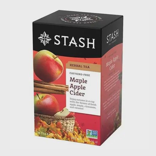 STASH MAPLE APPLE CIDAR TEA 18 BAGS