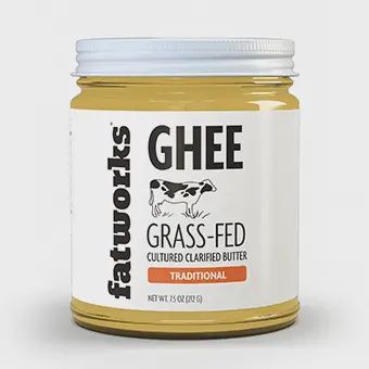 FATWORKS GHEE BUTTER 8 OZ JAR