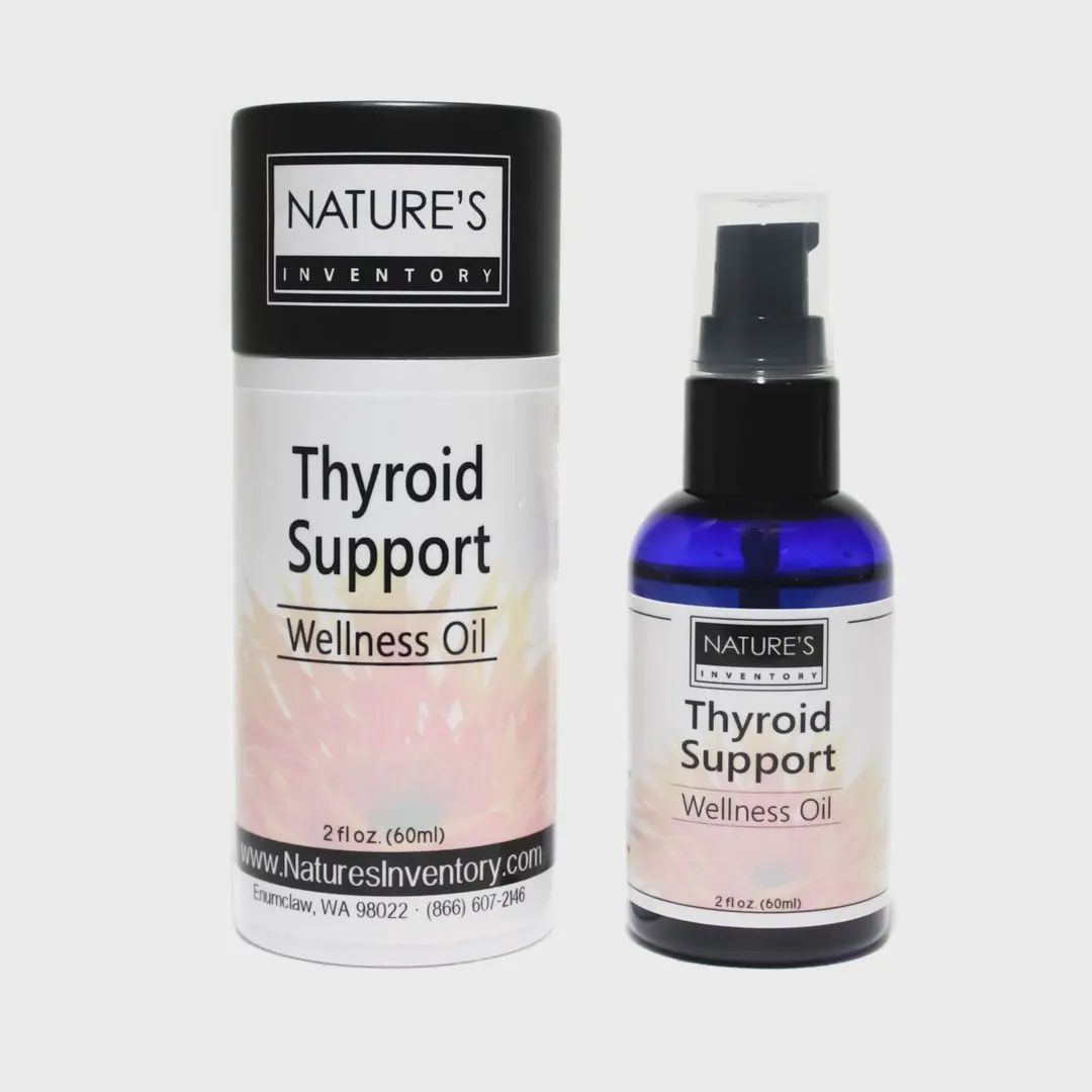 NATURE'S INVENTORY THYROID SUPPORT WELLNESS OIL
