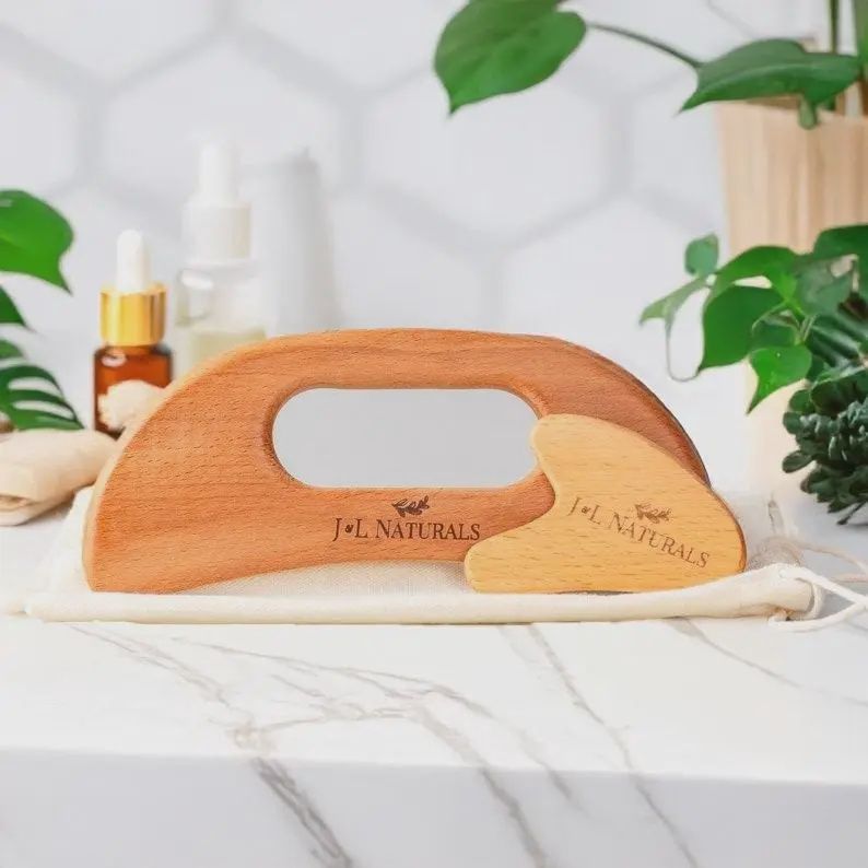 J&amp;L NATURALS GUA SHA KIT - LYMPHATIC TOOLS
