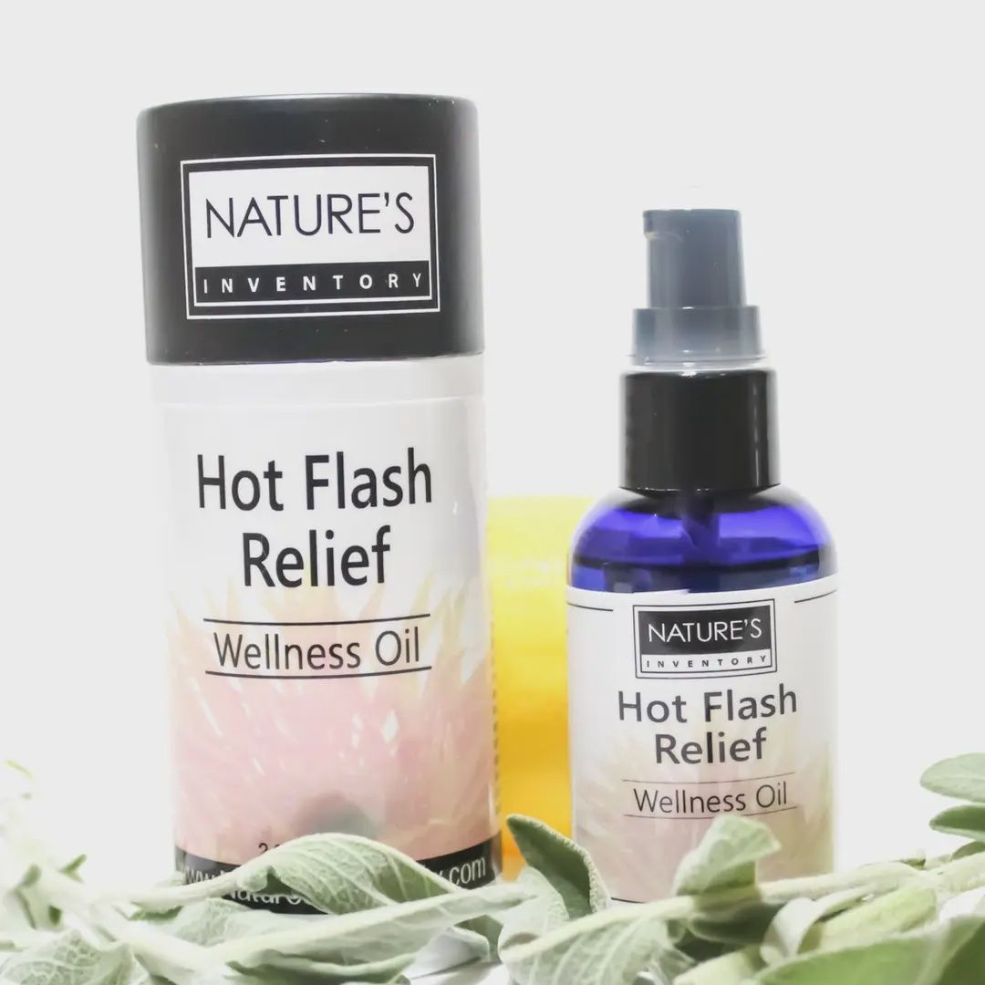 NATURE'S INVENTORY HOT FLASH WELLNESS OIL