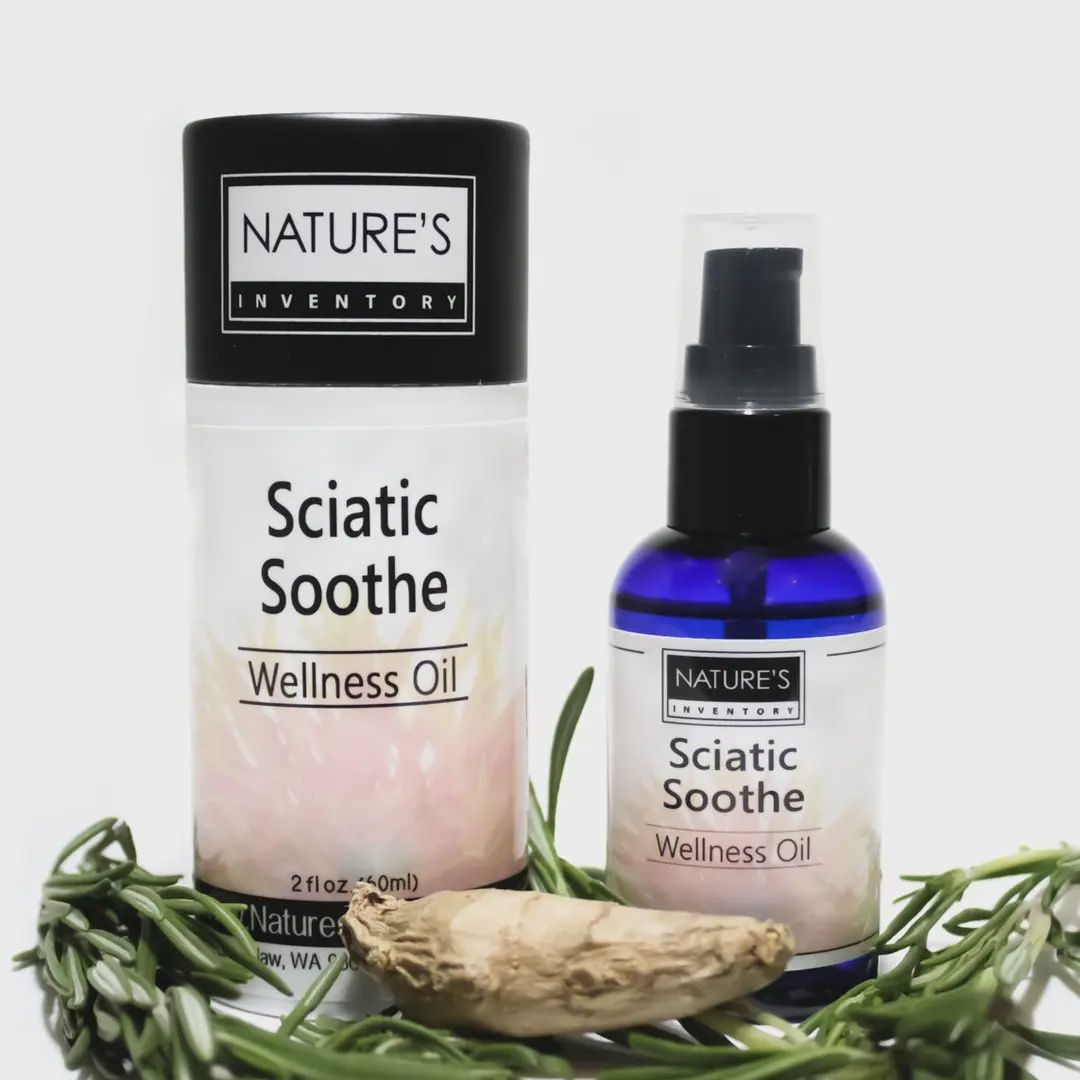 NATURE'S INVENTORY SCIATIC SOOTHE WELLNESS OIL