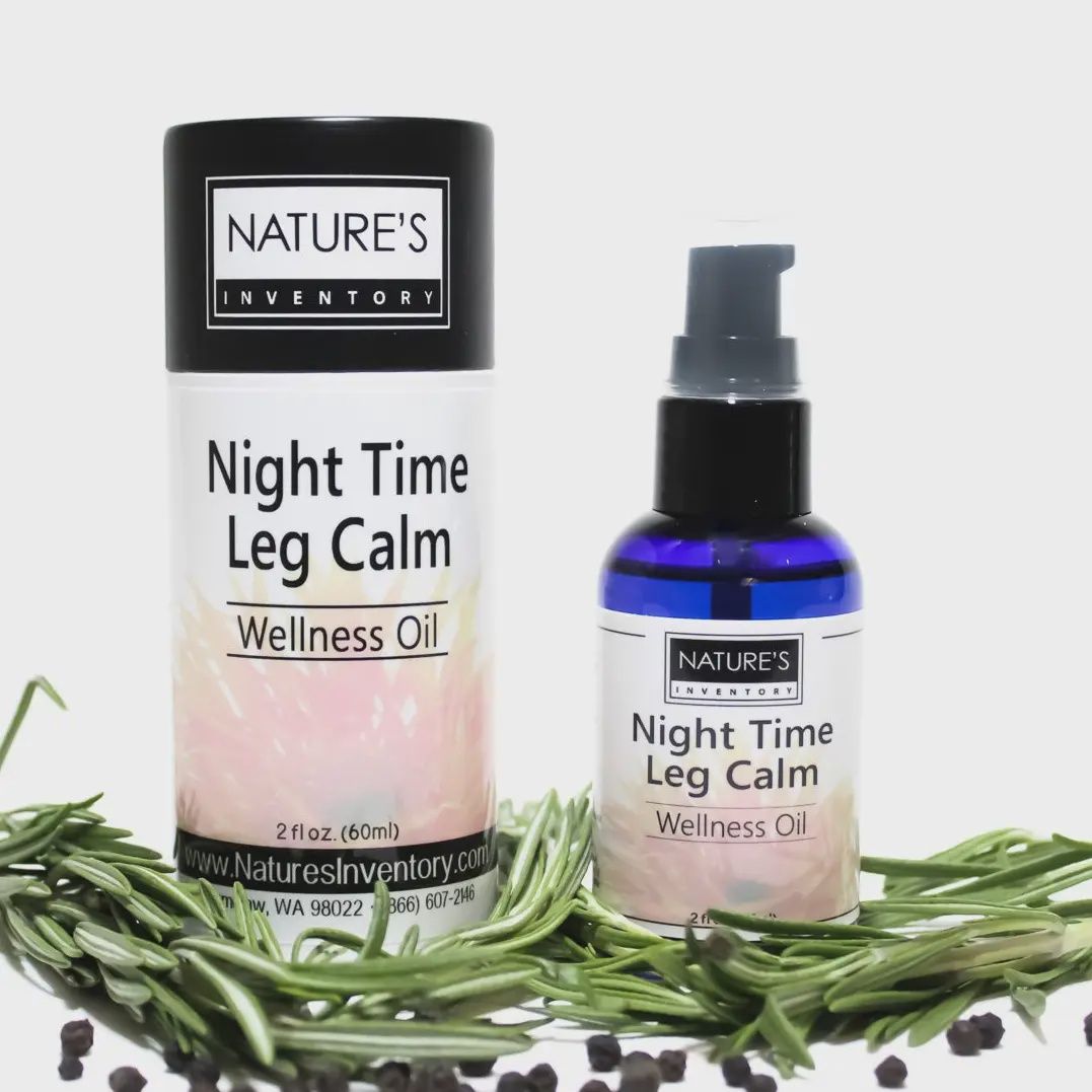 NATURE'S INVENTORY NIGHT TIME LEG CALM