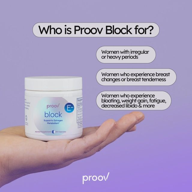 PROOV BLOCK E- SUPPORT ESTROGREN METABOLISM