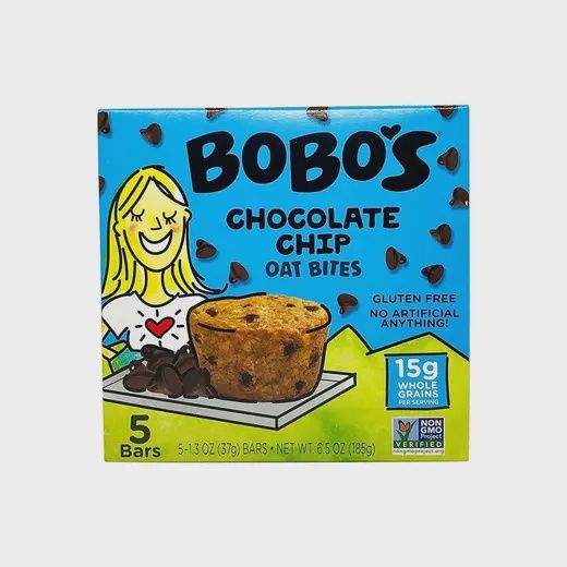 BOBO'S ORIGINAL CHOCOLATE CHIP BITES 5 CT