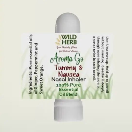 WILD HERB SOAP CO. TUMMY &amp; NAUSEA RELIEF INHALER