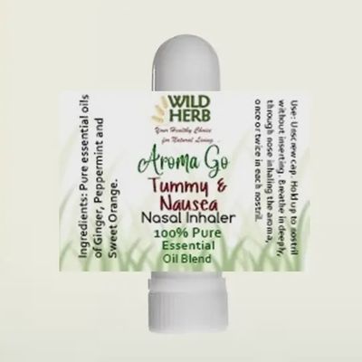 WILD HERB SOAP CO. TUMMY &amp; NAUSEA RELIEF INHALER