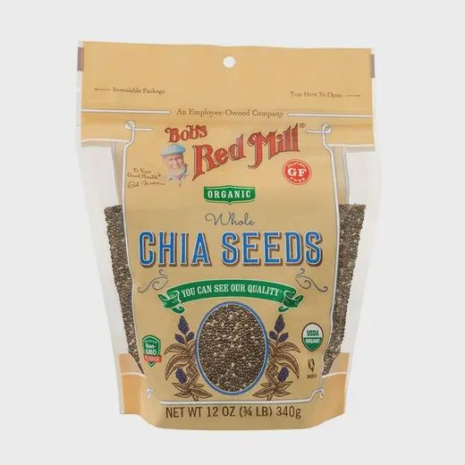 BOB'S RED MILL ORGANIC CHIA SEEDS 12 OZ