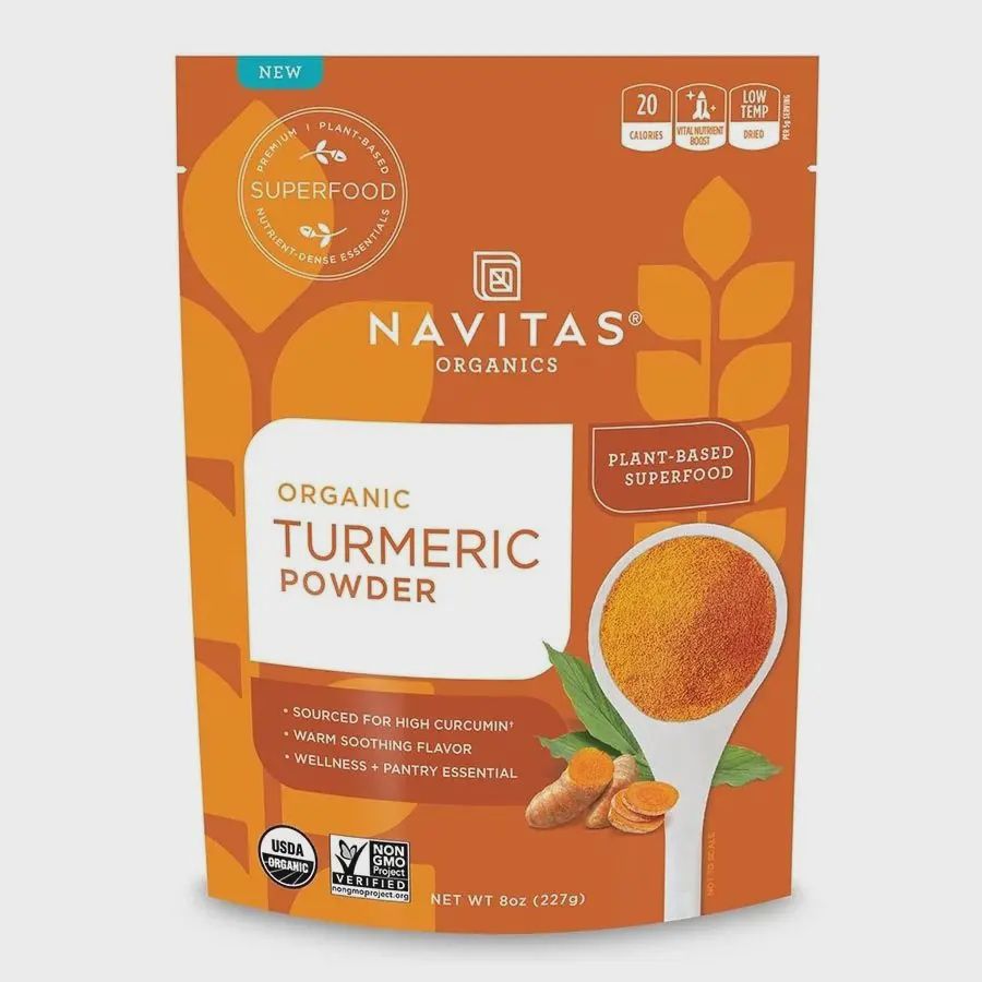 NAVITAS TUMERIC POWDER 8 OZ