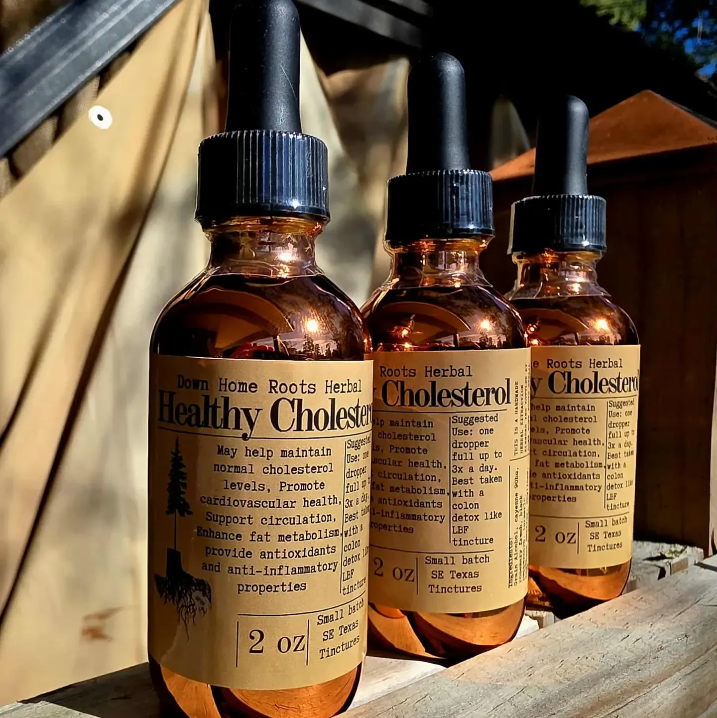DOWN HOME ROOTS HEALTHY CHOLESTEROL TINCTURE