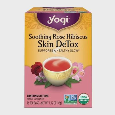 YOGI ORGANIC ROSE HIBISCUS SKIN DETOX TEA