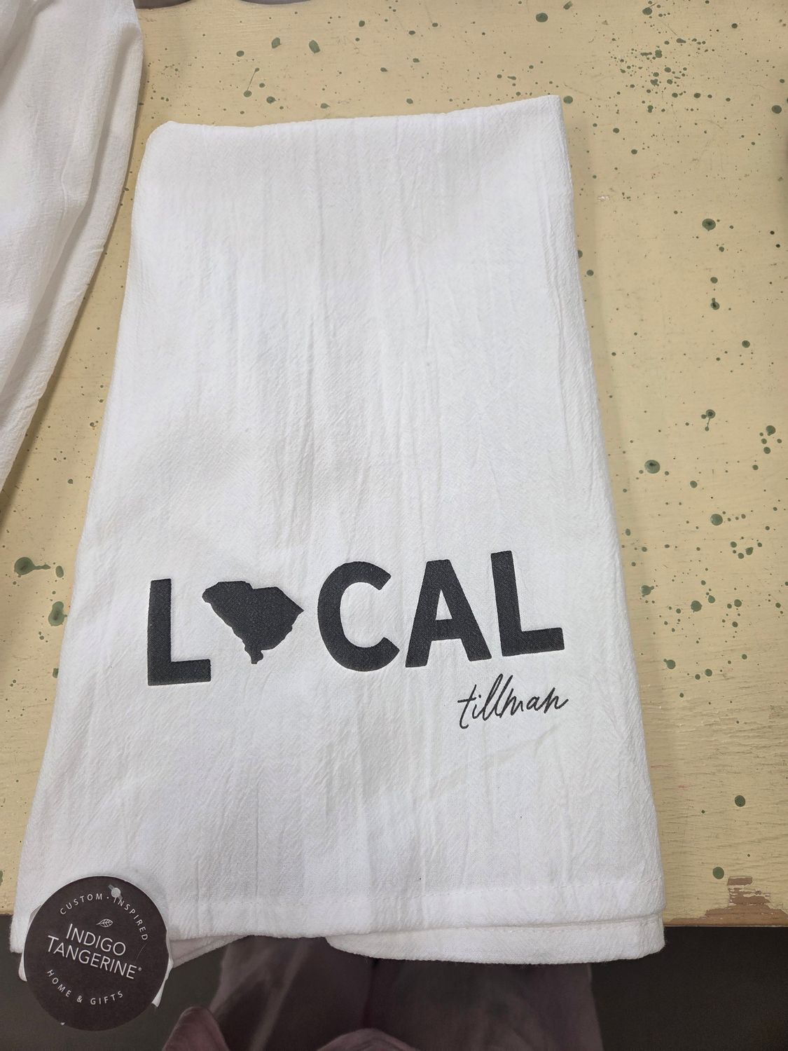"LOCAL" - TILLMAN TEA TOWEL