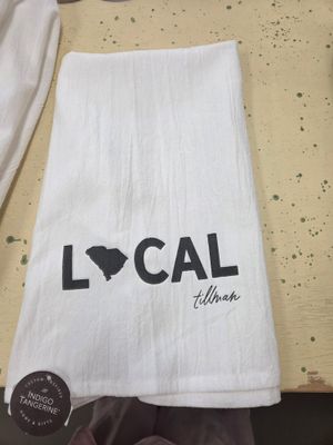 "LOCAL" - TILLMAN TEA TOWEL