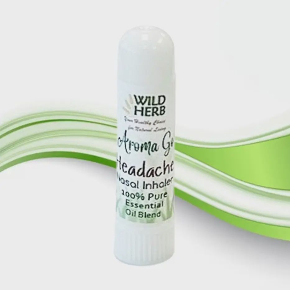 WILD HERB  HEADACHE NASAL INHALER