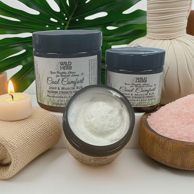 WILD HERB COOL RELIEF MAXIMUM PAIN RELIEF CREAM JOINTS MUSCLES NERVES