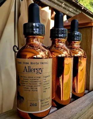 DOWN HOME ROOTS ALLERGY RELIEF TINCTURE