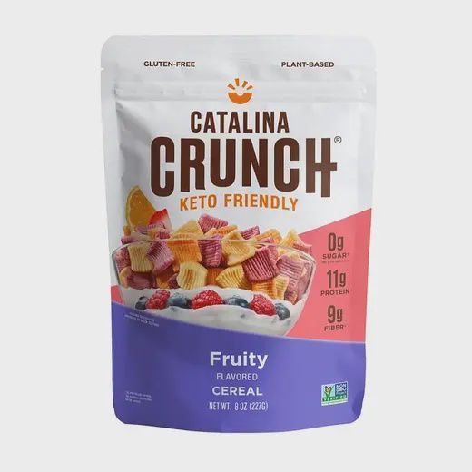 CATALINA CRUNCH FRUITY KETO FRIENDLY CEREAL 8 OZ