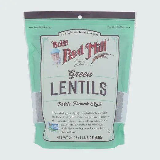 BOB'S RED MILL ORGANIC GREEN LENTILS DRY BEANS
